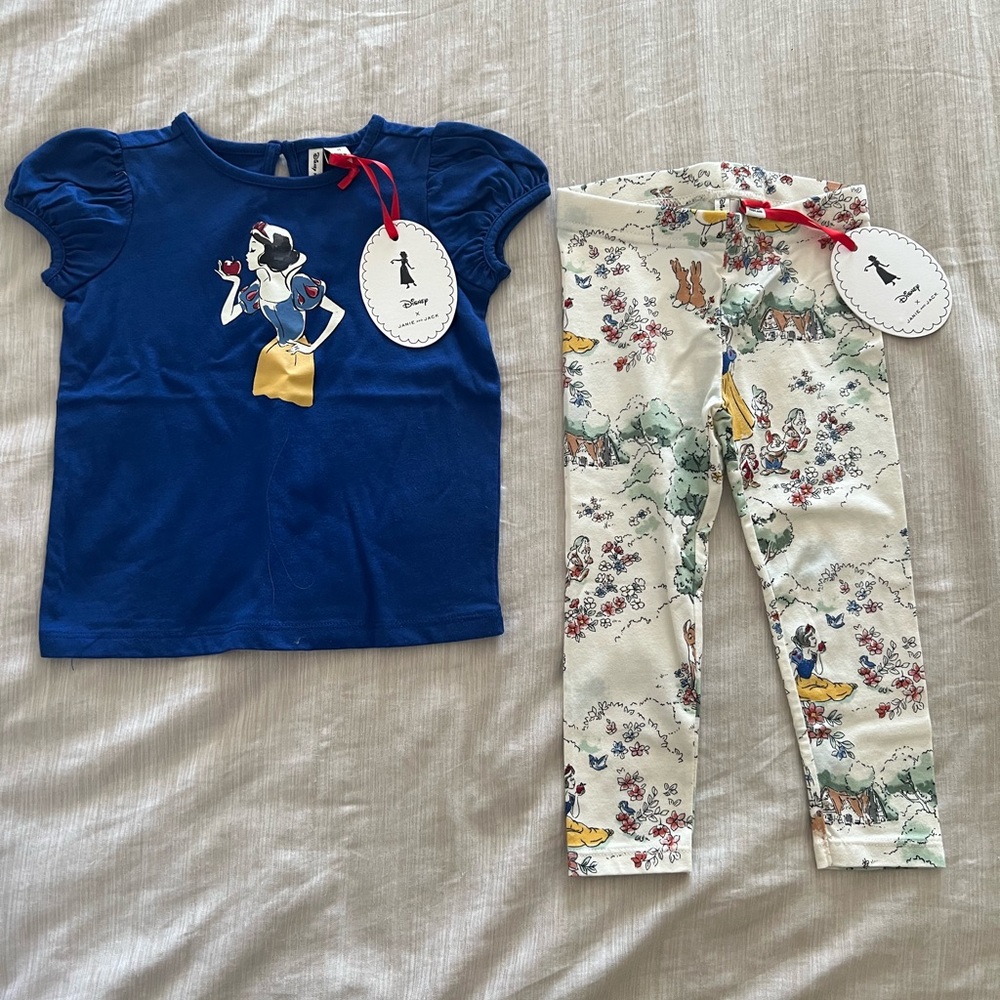 Janie & Jack Snow White Set